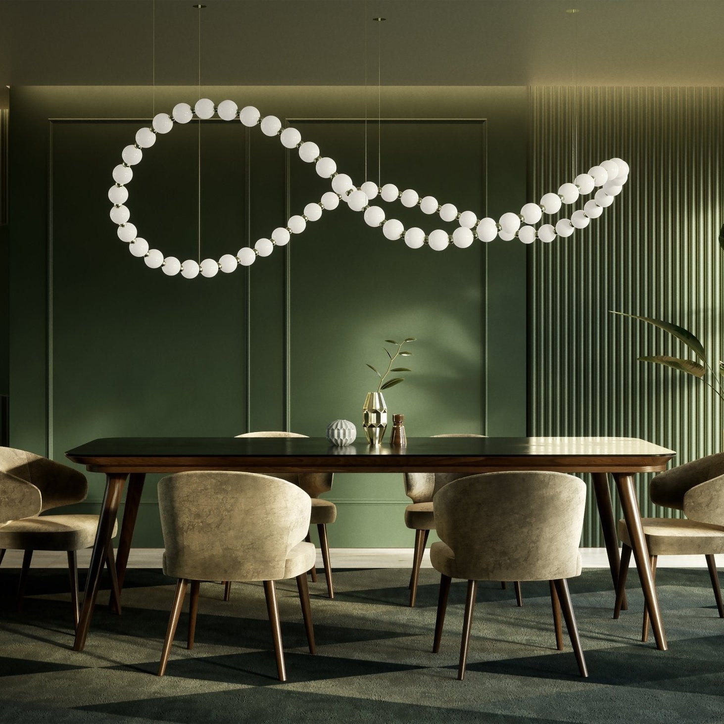 Pearl Drop Customize Chandelier - Vakkerlight