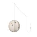 Park Embroidered Textile Swag Lamp - Vakkerlight