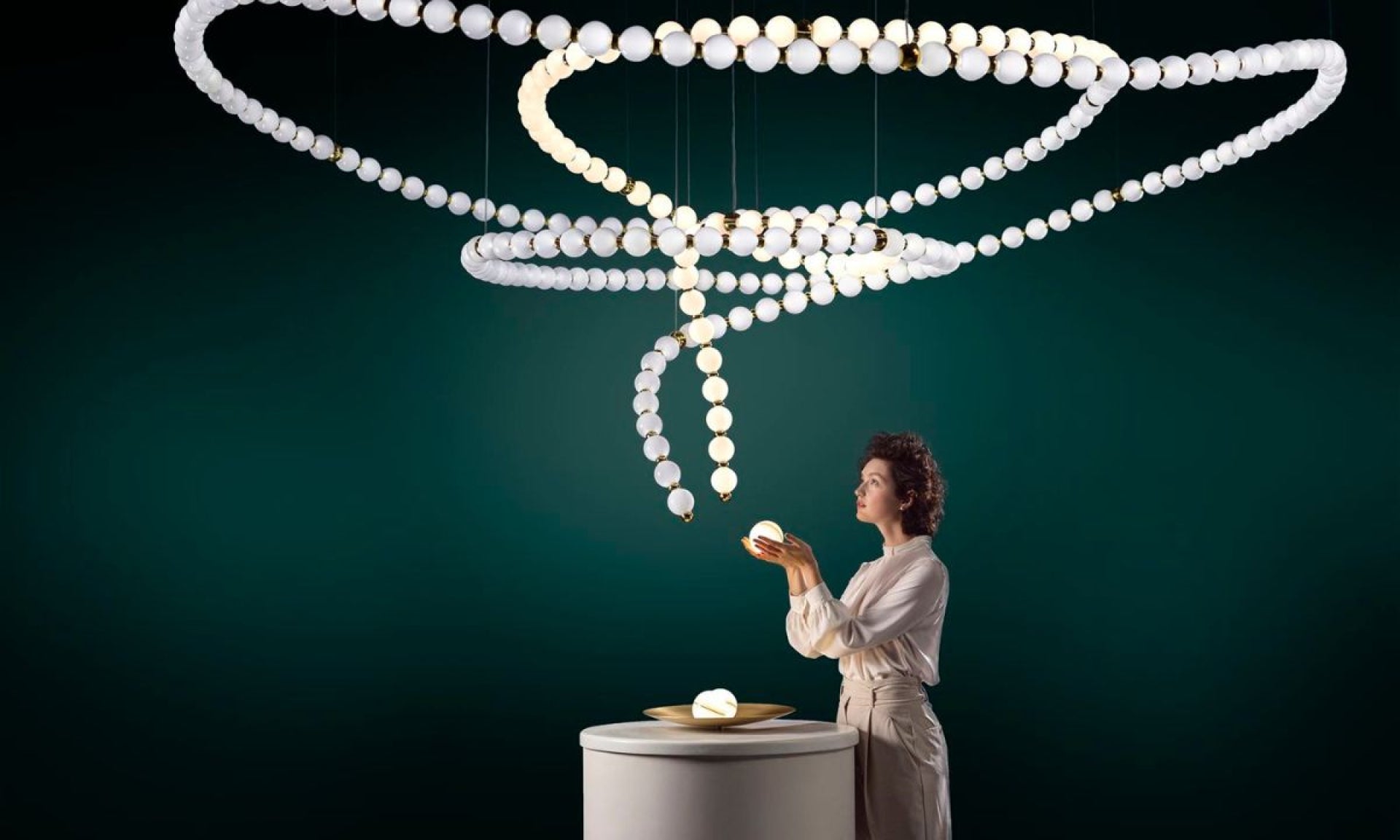Pearl Drop Customize Chandelier