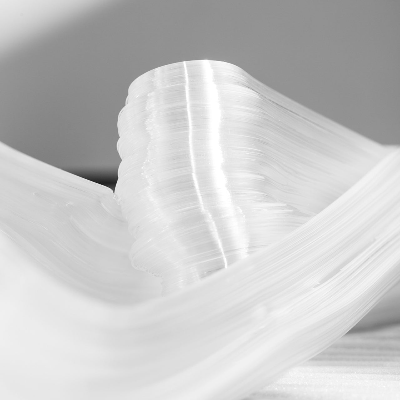 Pearlescent Filament Chandelier