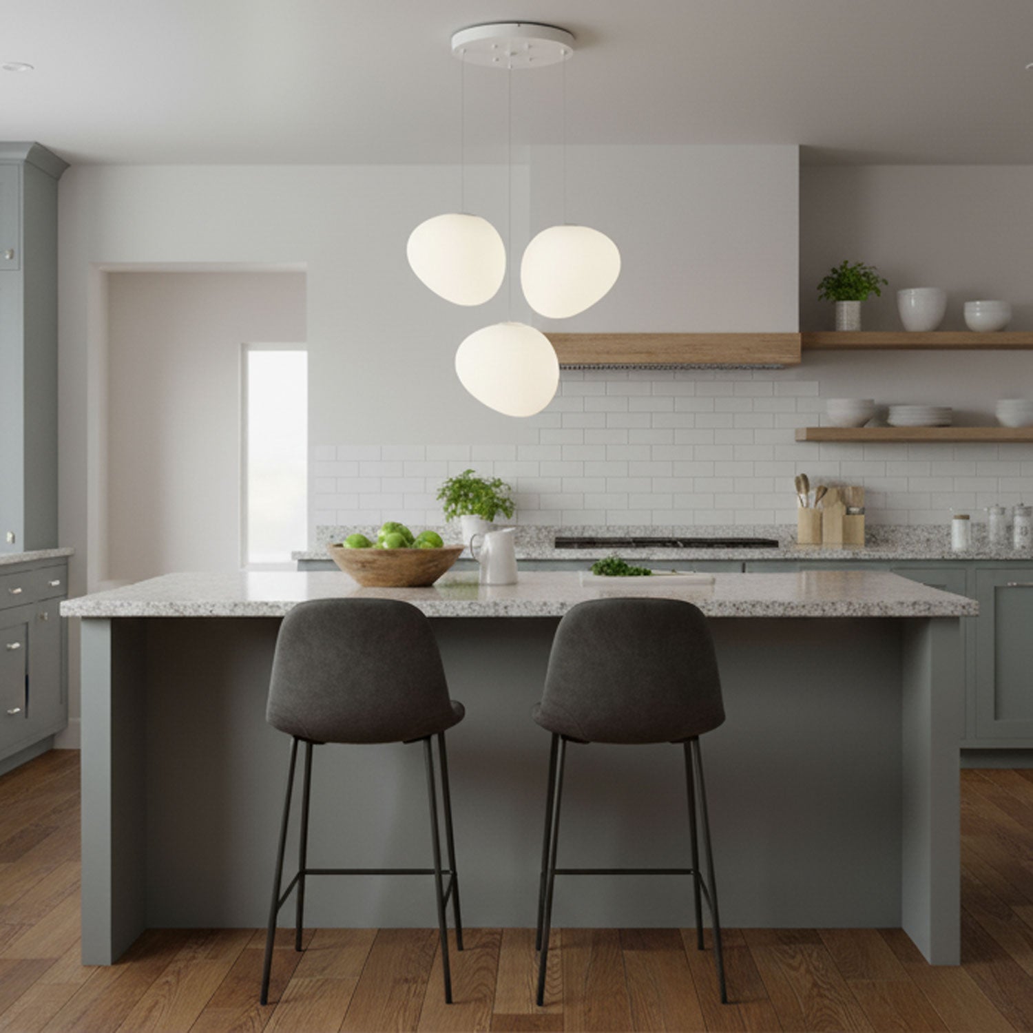 Lampă suspendată Pebble Glow