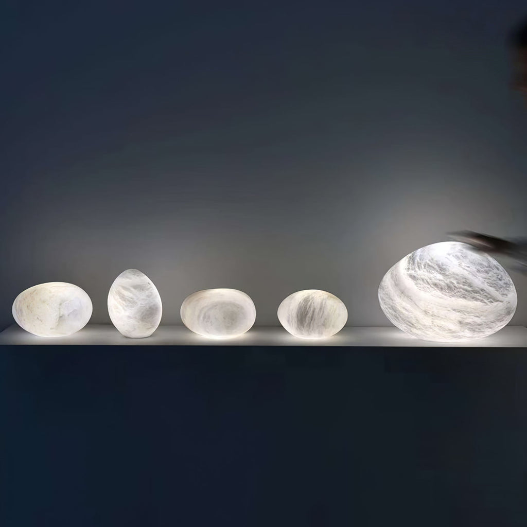 Lampă suspendată Pebbles Alabastr