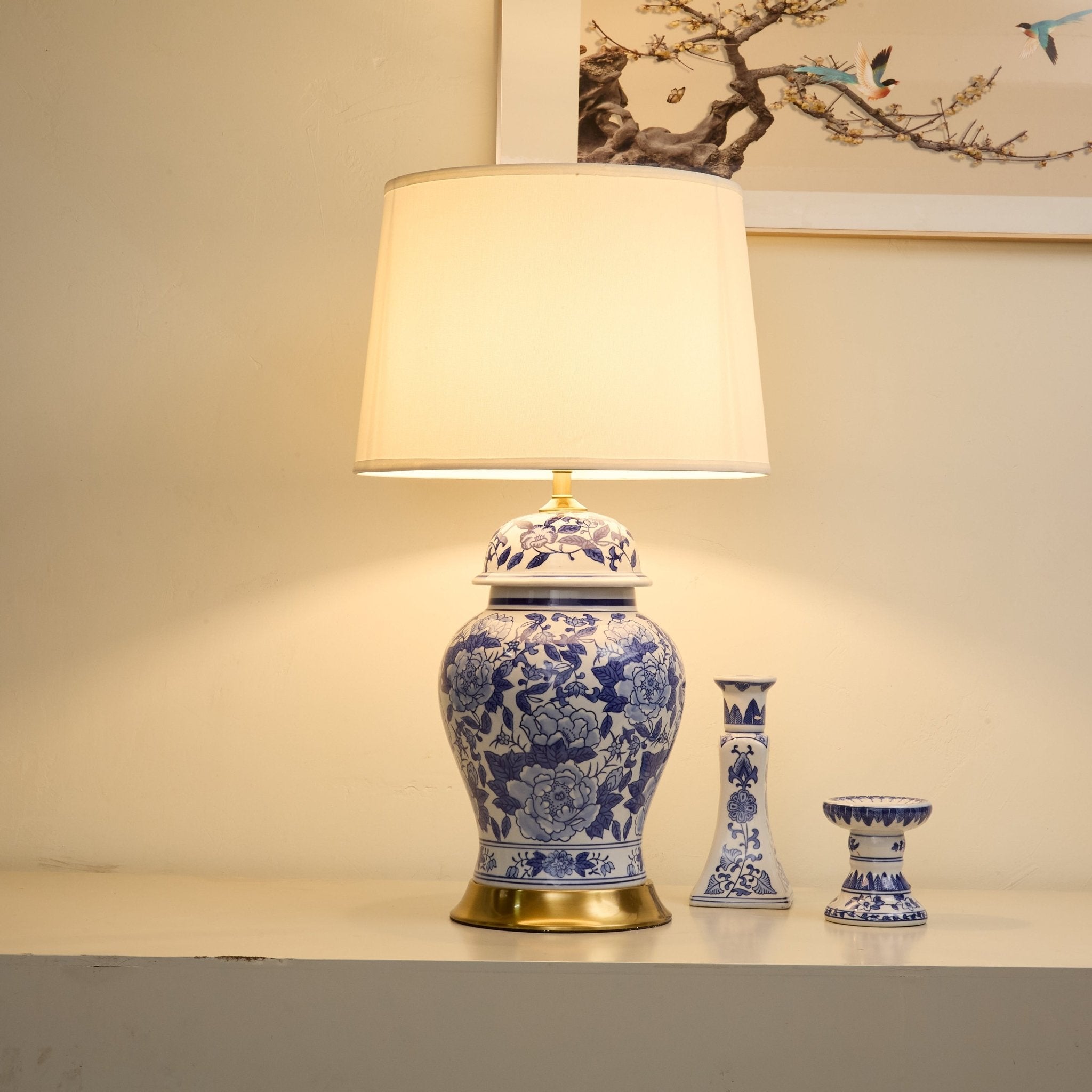 Peony Jar Table Lamp