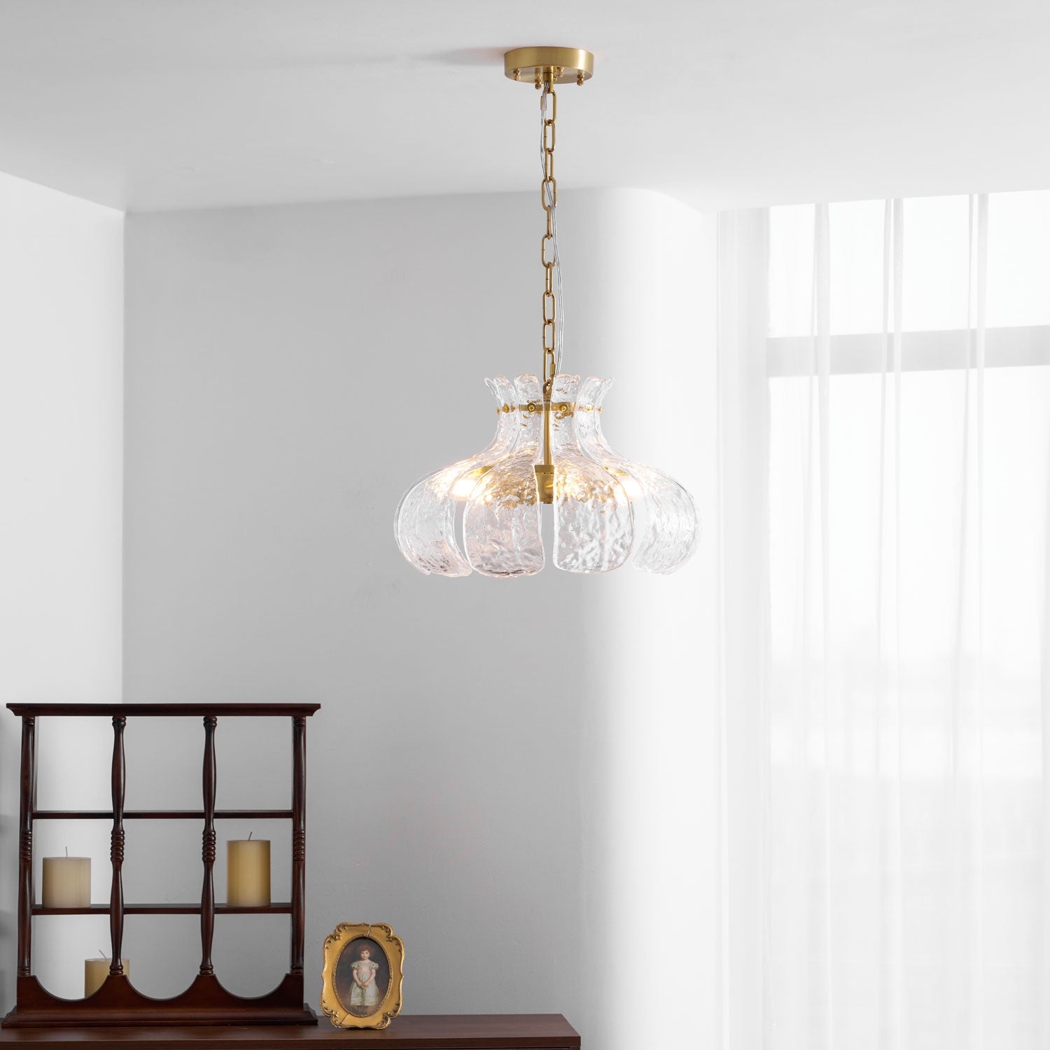 Petal Ice Pendant Light