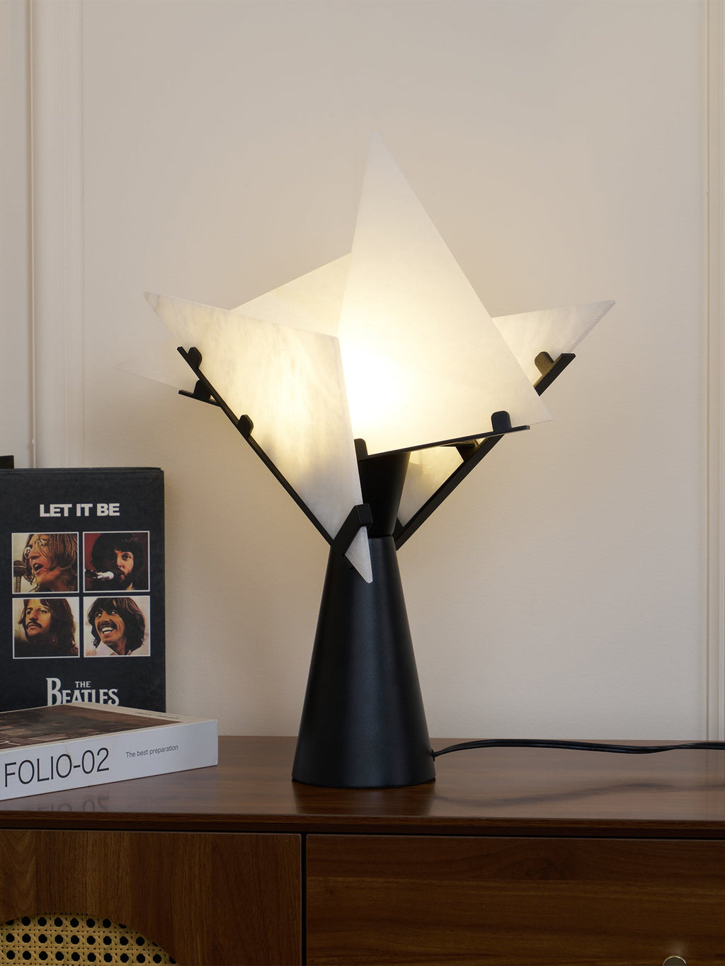 Pierre Chareau Alabaster Table Lamp