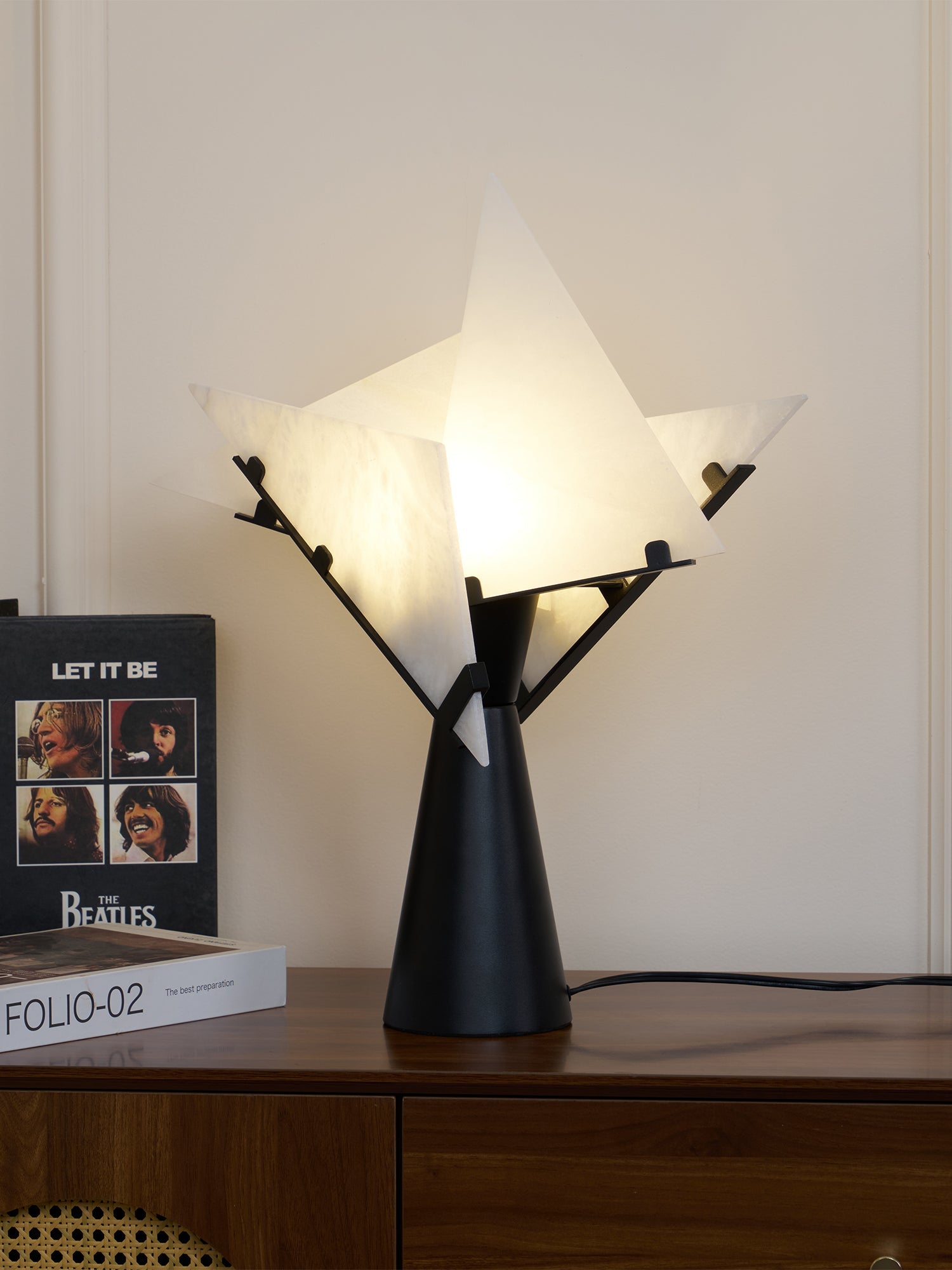 Pierre Chareau Alabaster Table Lamp