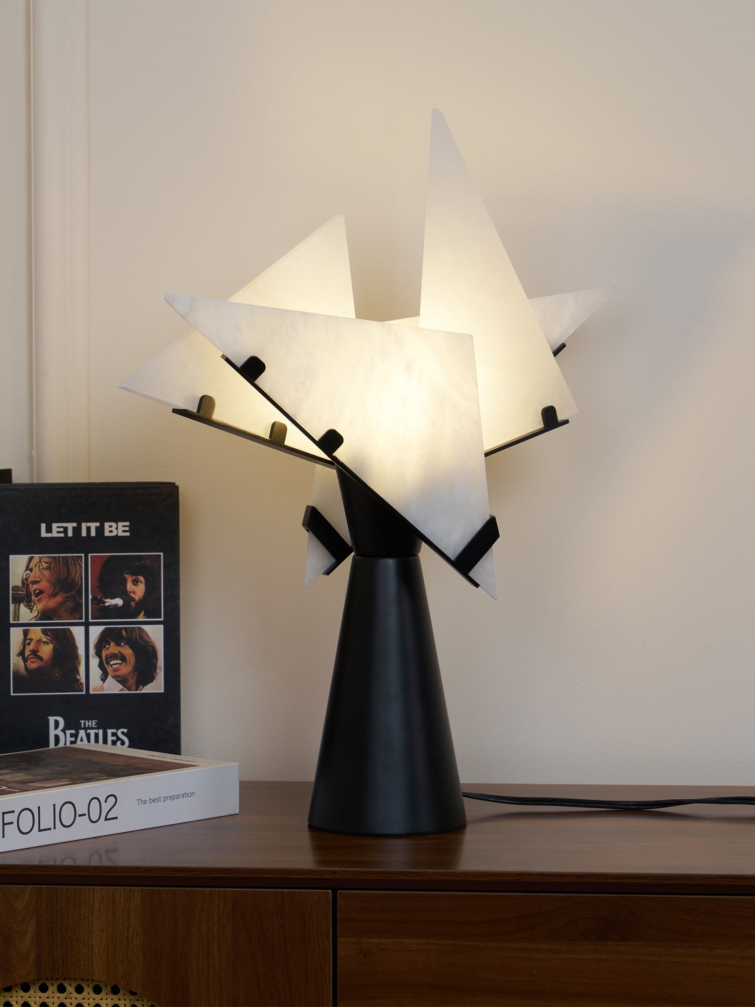 Pierre Chareau Alabaster Table Lamp