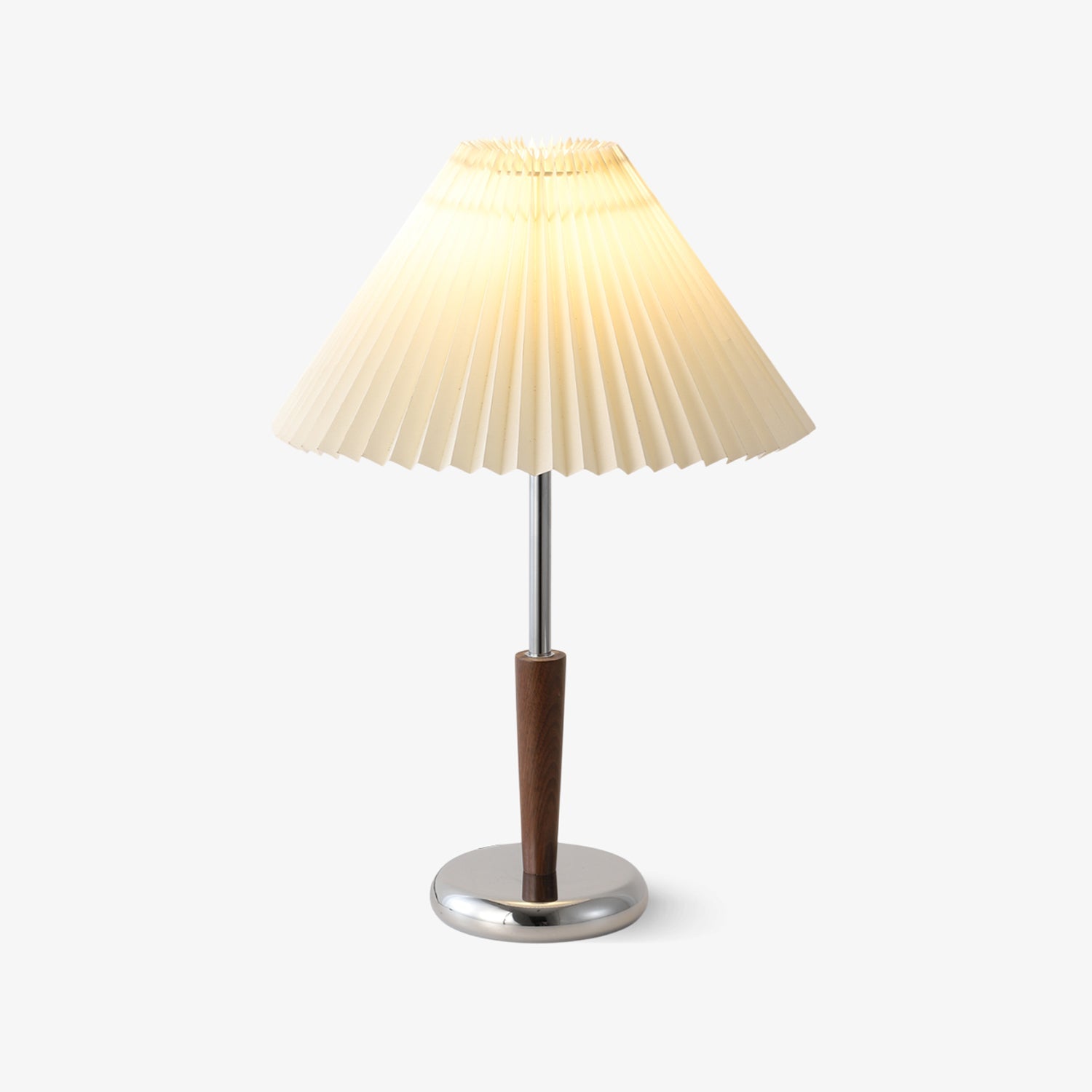 Lampă de masă plisată Lynnea