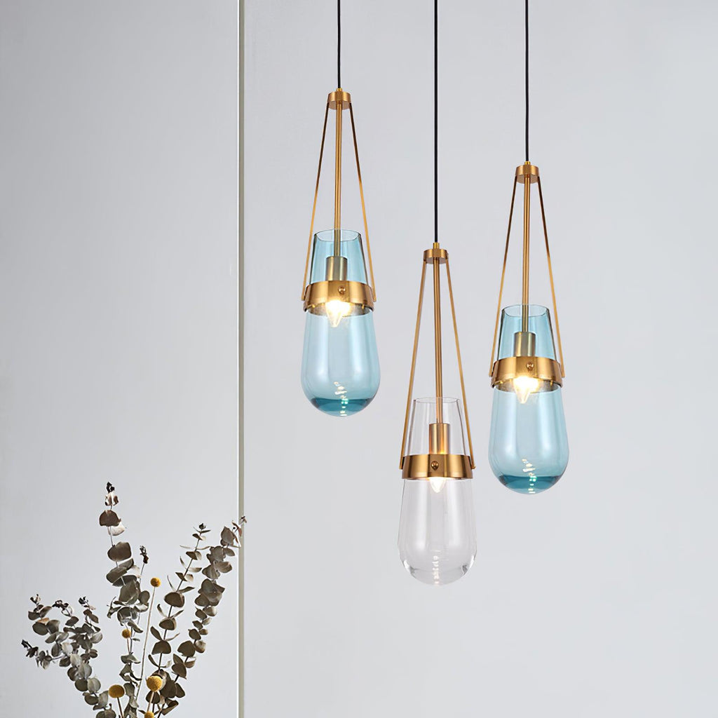 Poble Glass Pendant Light