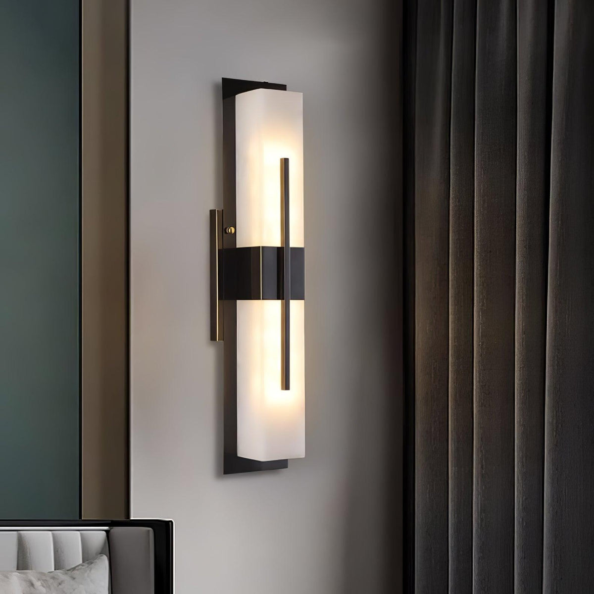 Axis Twin Alabastr Sconce
