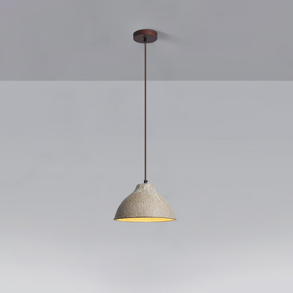 Raku Retro Ceramic Pendant Lamp - Vakkerlight