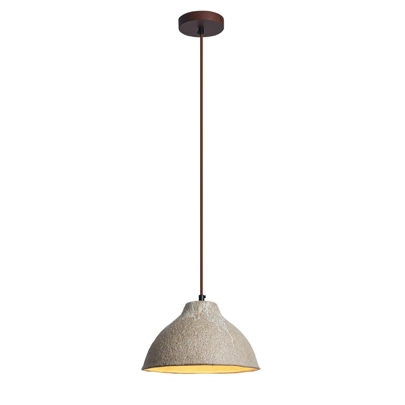 Raku Retro Ceramic Pendant Lamp - Vakkerlight