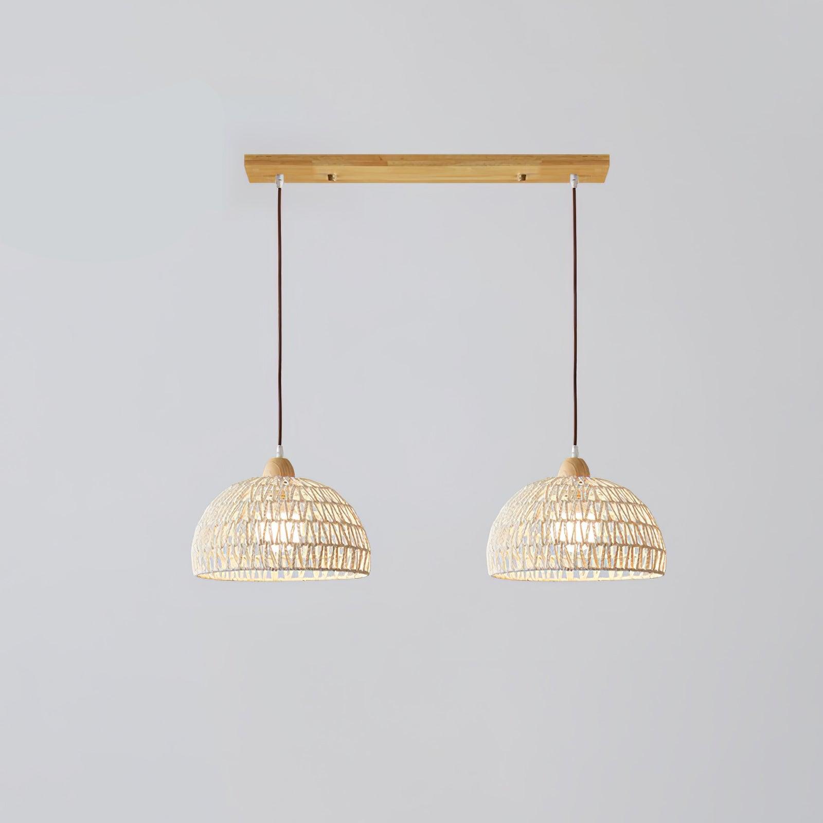 Rattan Arch Pendant Lamp - Vakkerlight