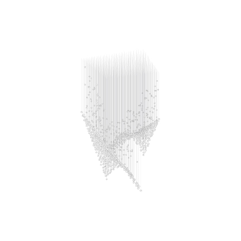 Raw Crystal Customize Chandelier