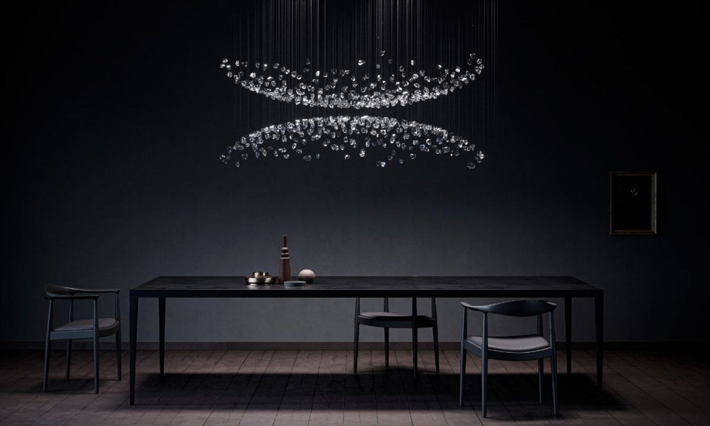 Raw Crystal Customize Chandelier