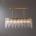 Rectangular Icicle Glass Chandelier - Vakkerlight