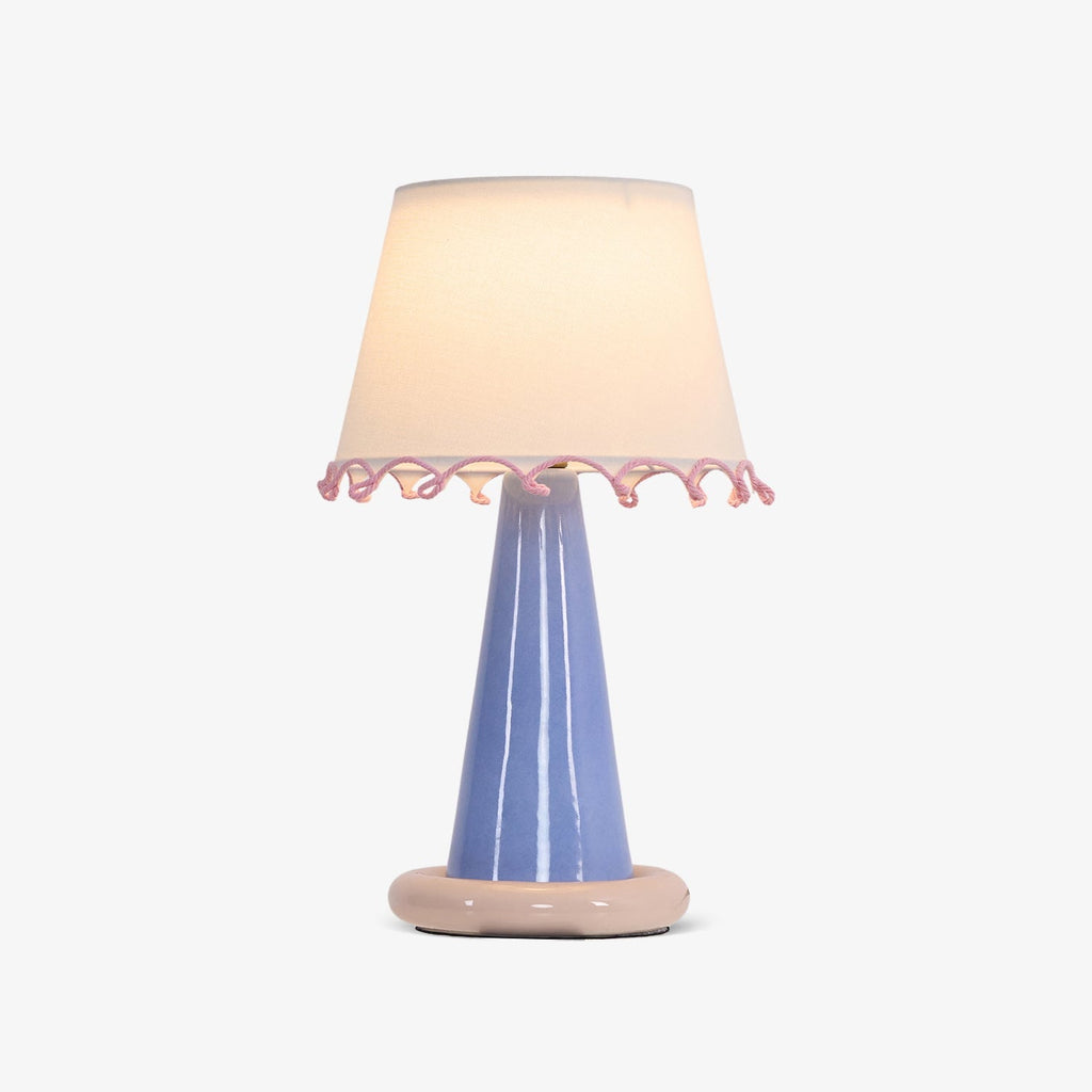 Lampă de masă cu panglică