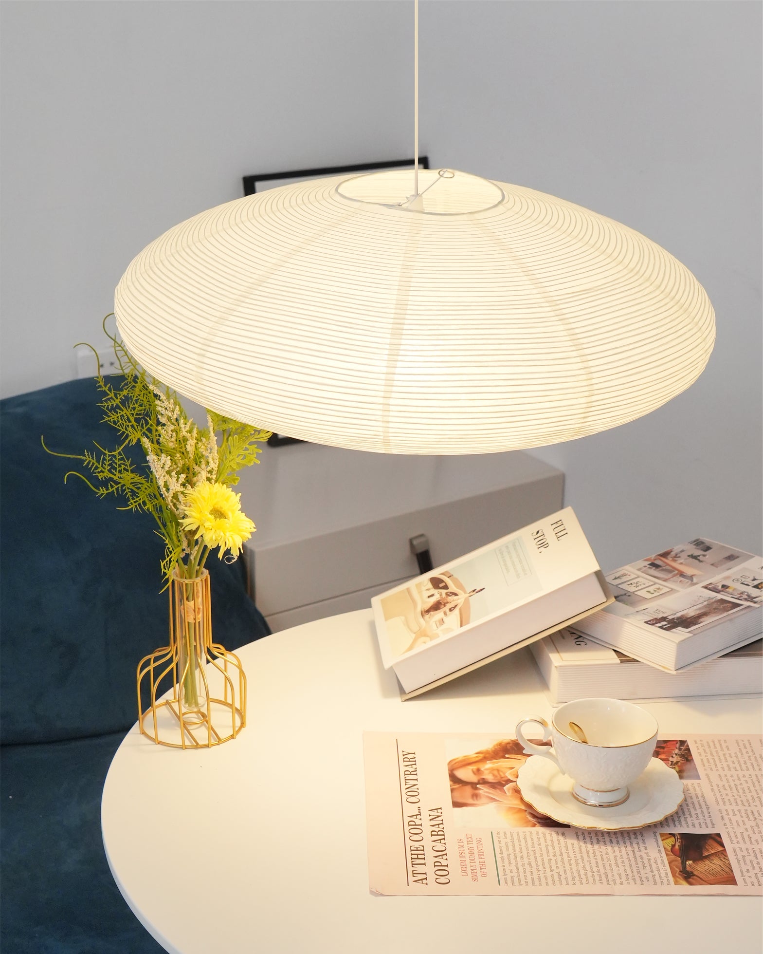 Washi Paper 15A 21A 26A Pendant Light