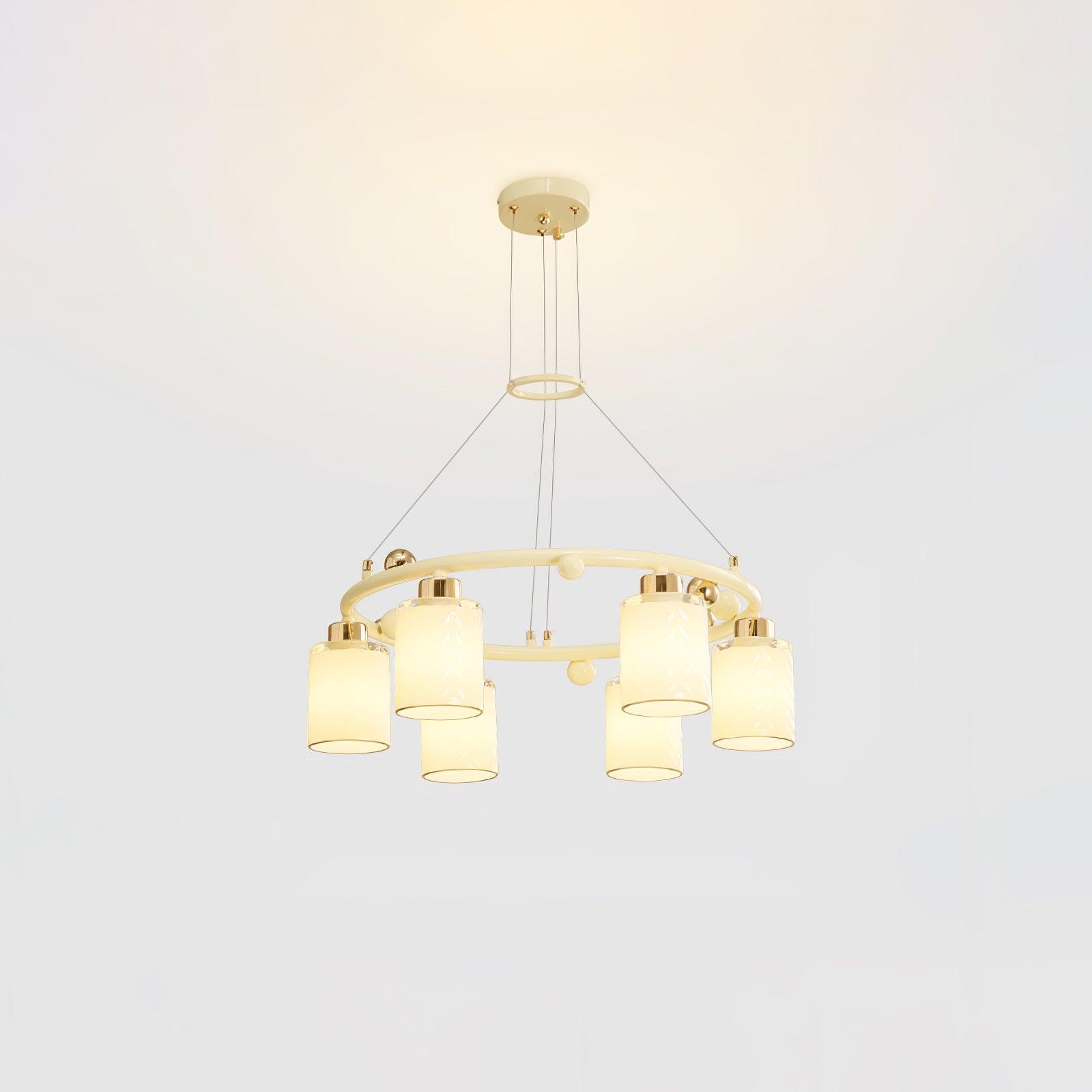 Ring Glass Cup Chandelier - Vakkerlight