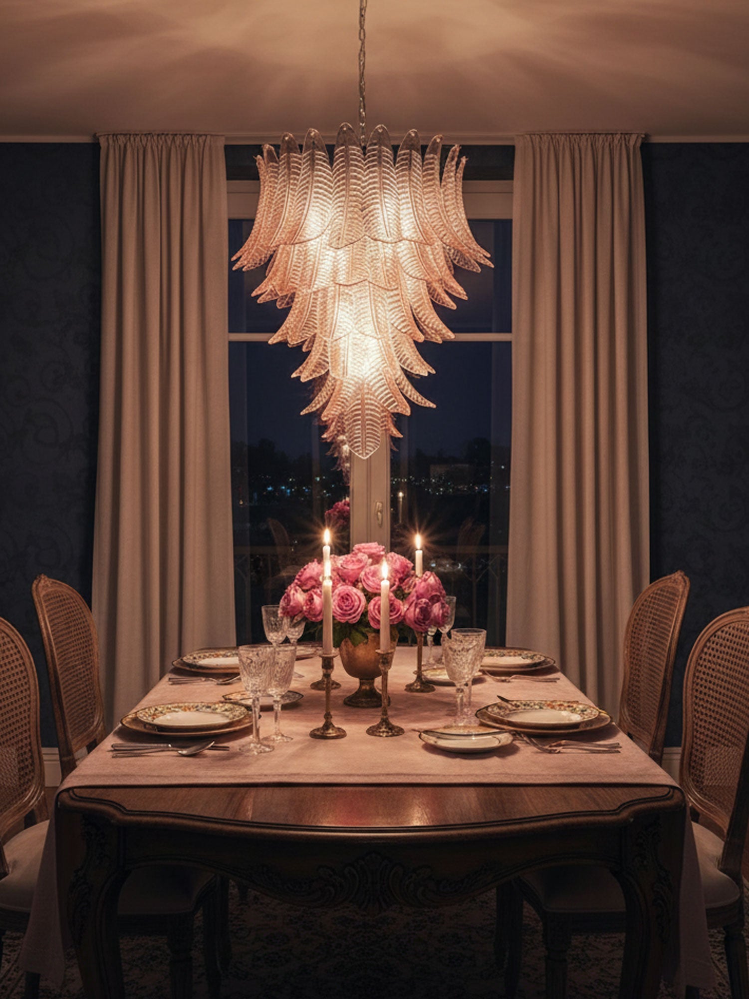 Rosalind Murano Chandelier