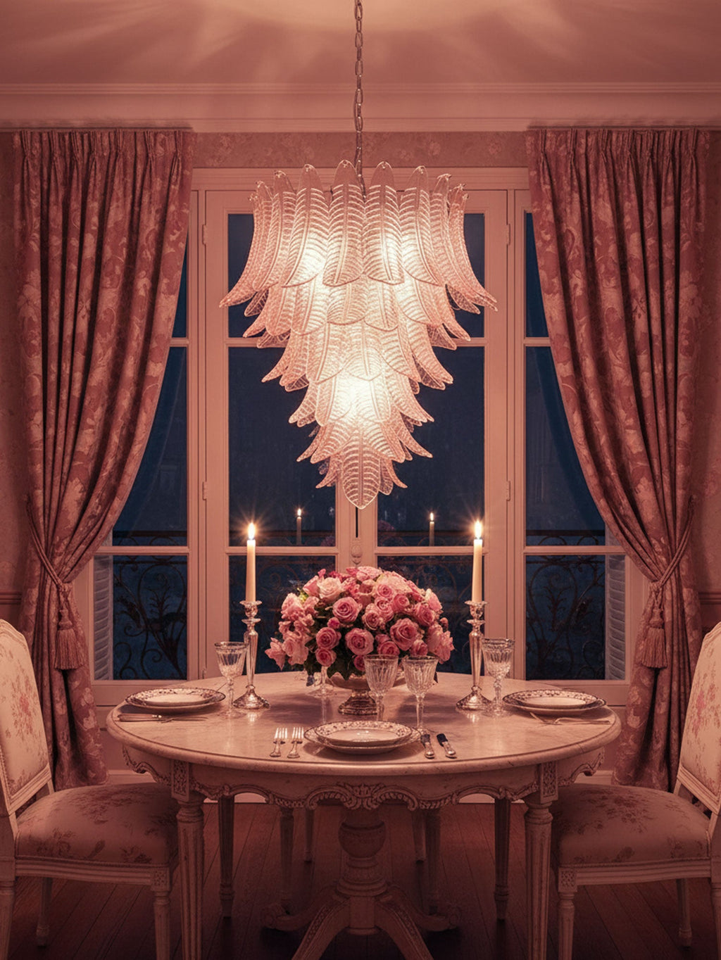 Rosalind Murano Chandelier
