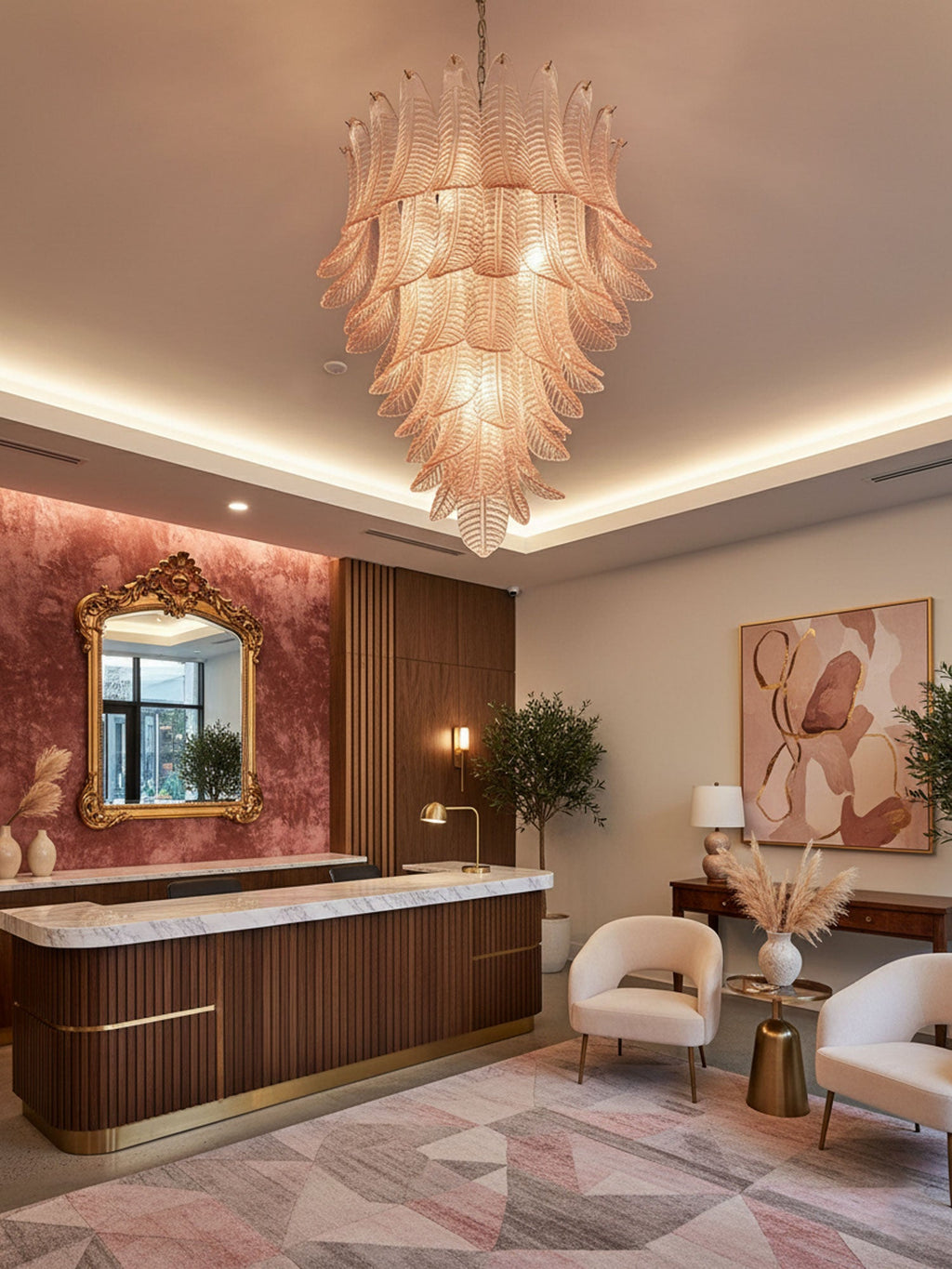Rosalind Murano Chandelier