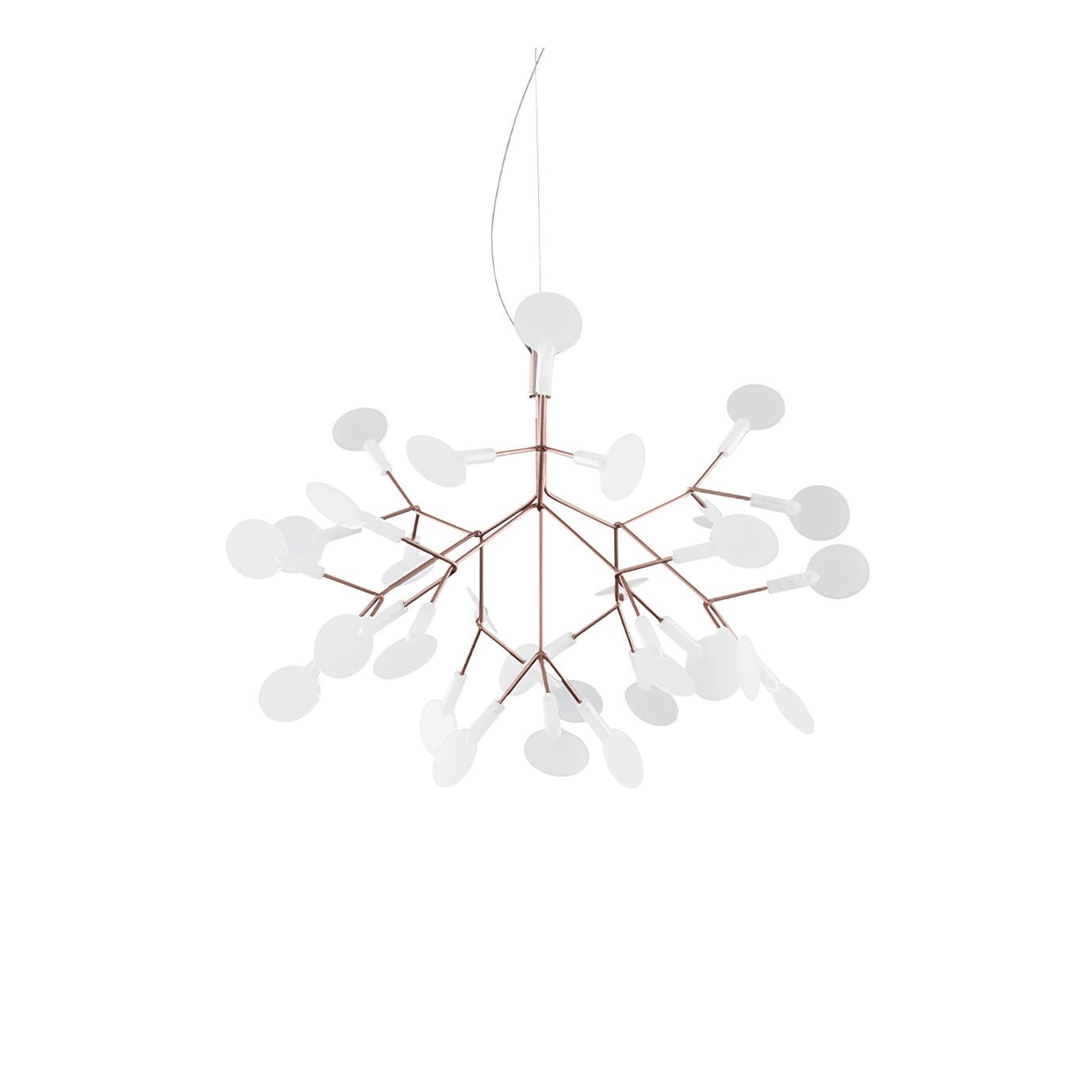Rose Gold Firefly LED Chandelier