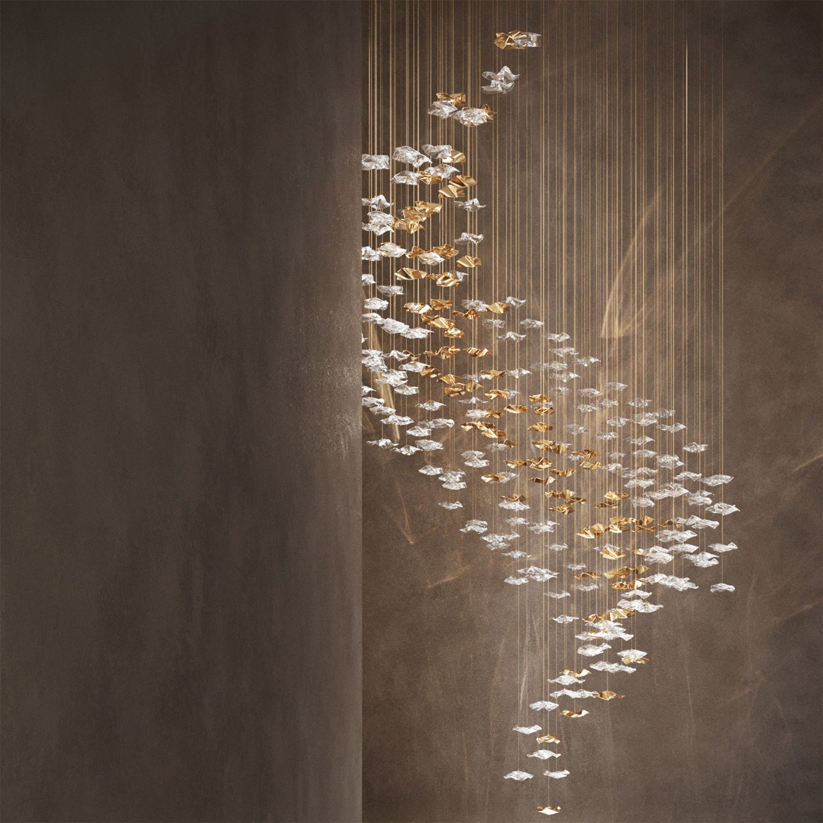 Tidal Art Glass Pendants Lamp
