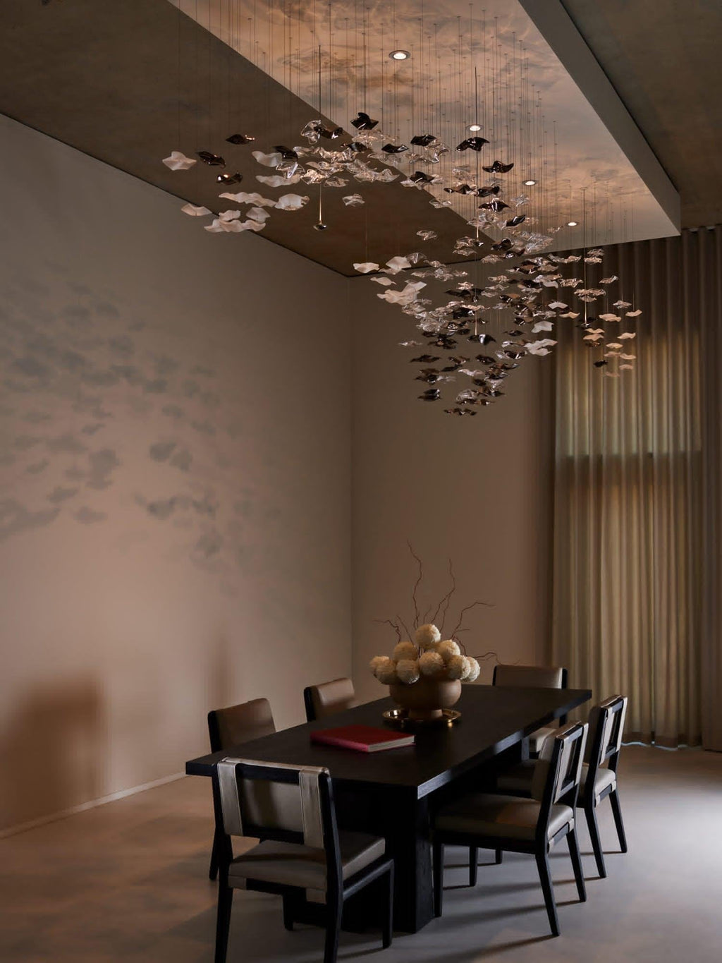 Tidal Art Glass Pendants Lamp