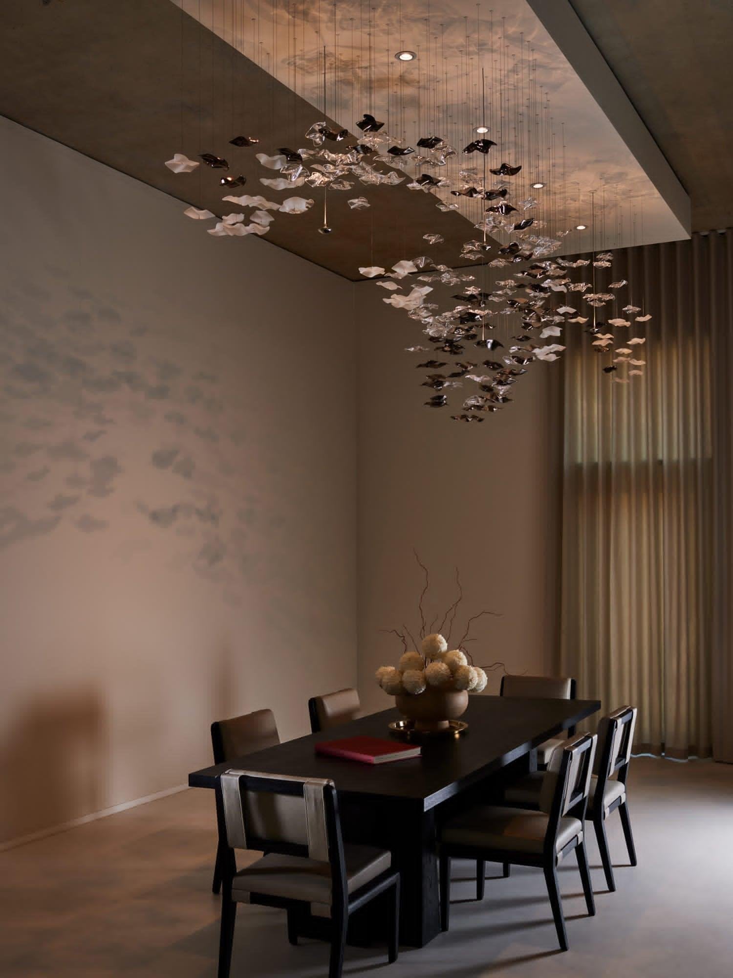 Tidal Art Glass Pendants Lamp