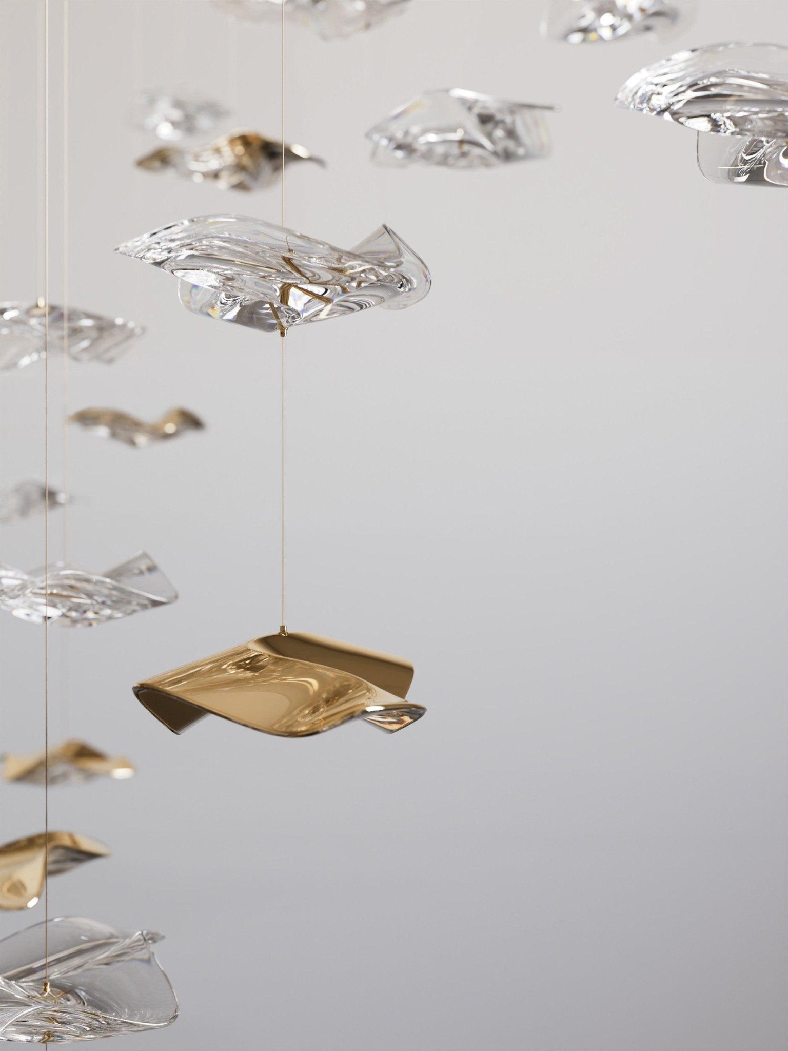 Tidal Stair Chandelier