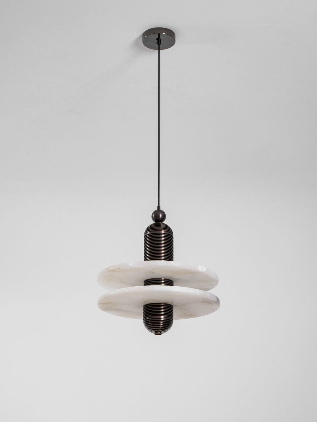 Saturn Alabaster Pendant Light