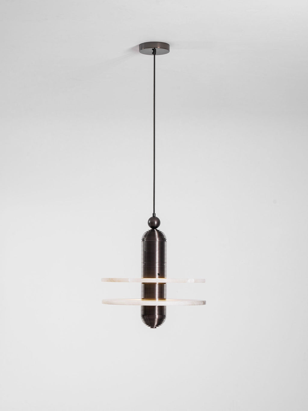 Saturn Alabaster Pendant Light