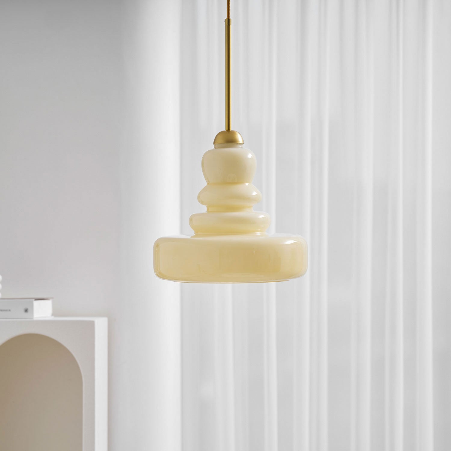 Schoolhouse Glass Pendant Light
