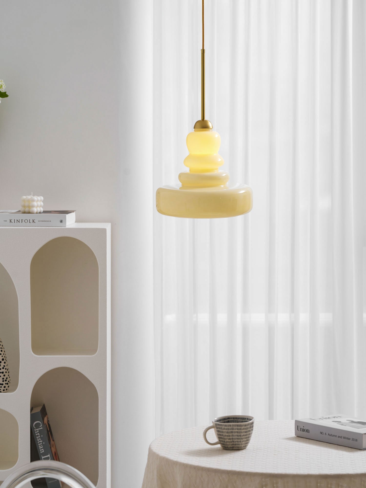 Schoolhouse Glass Pendant Light