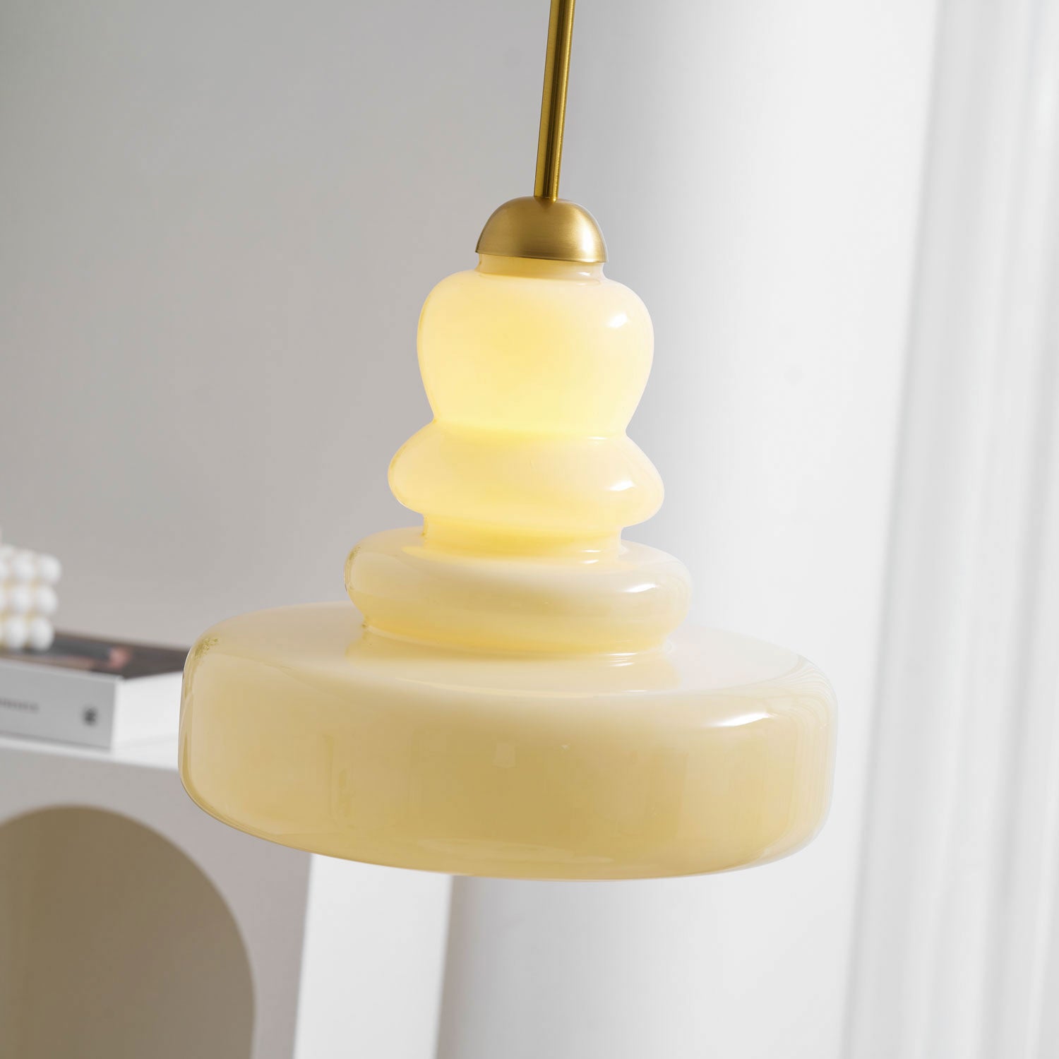 Schoolhouse Glass Pendant Light