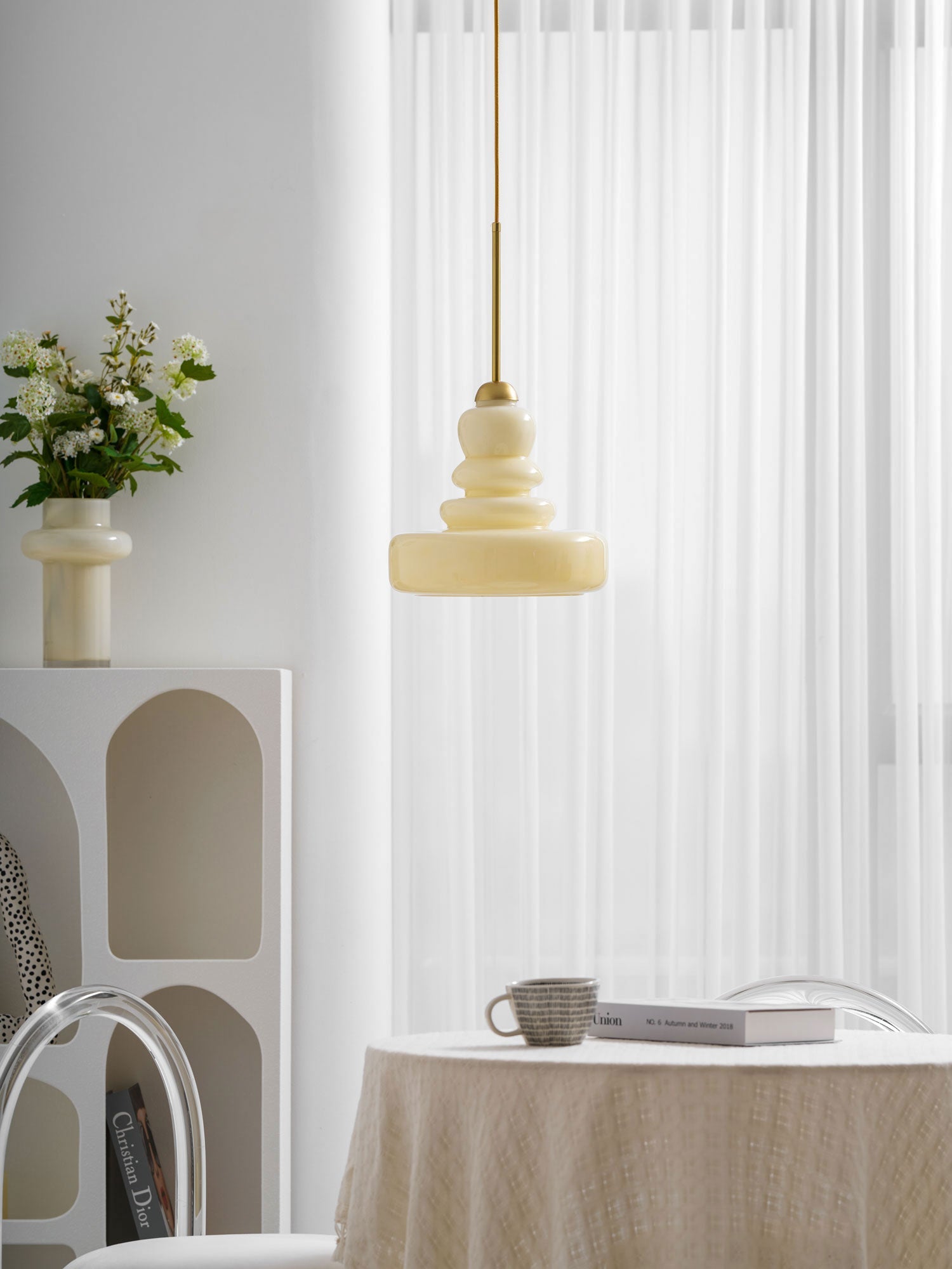 Schoolhouse Glass Pendant Light