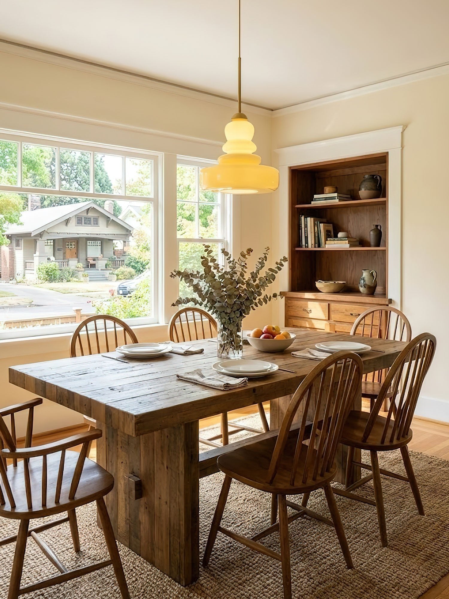 Schoolhouse Glass Pendant Light
