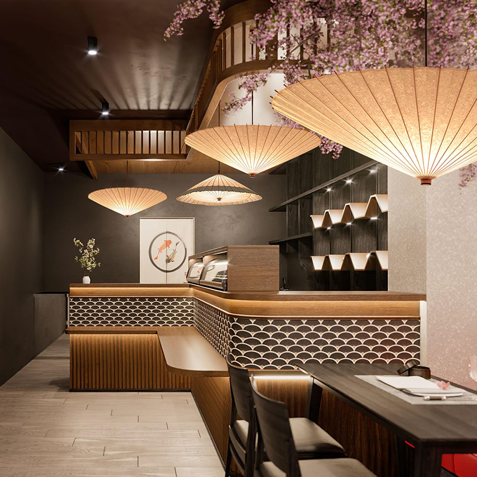 Shade Umbrella Pendant Lamp