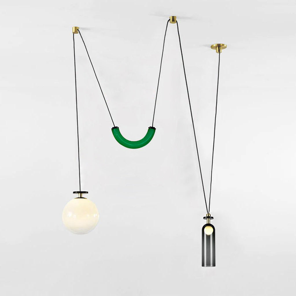 Geometric Shape Art Modern Chandelier