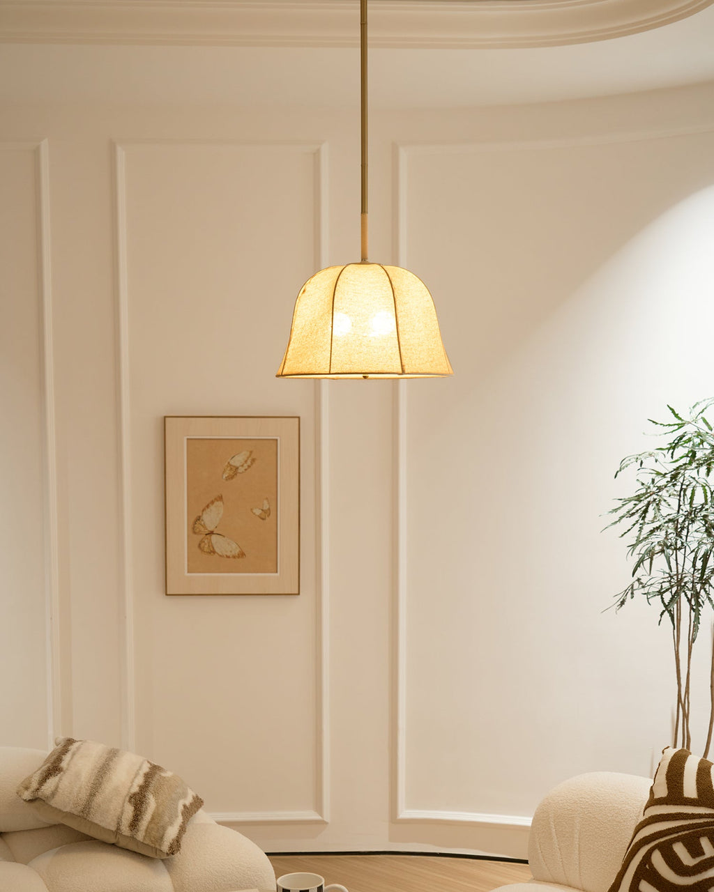 Lampă suspendată Sienna Linen