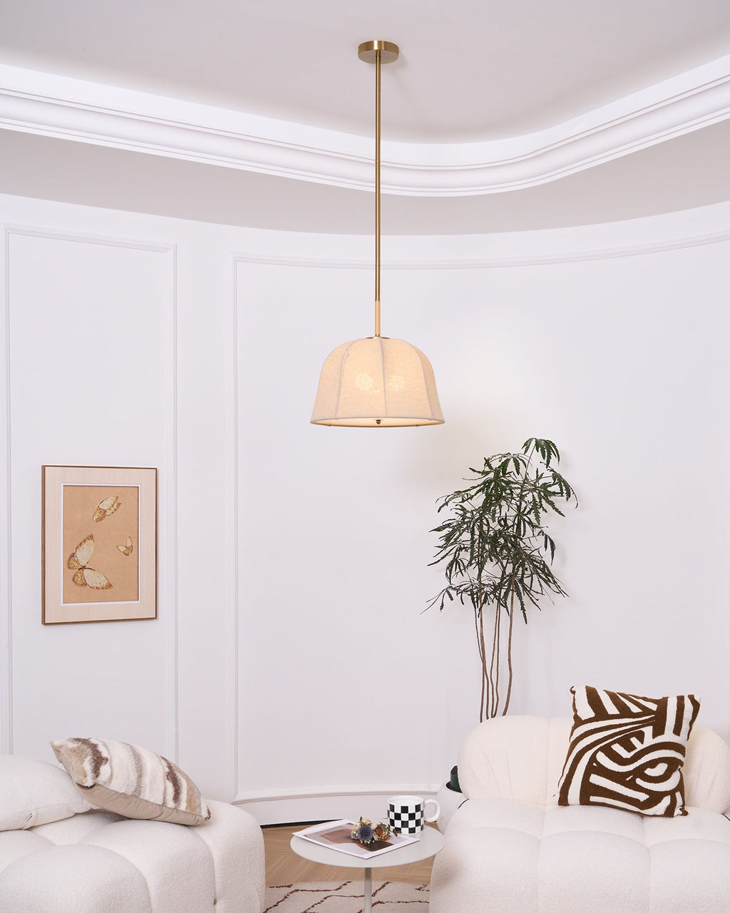 Lampă suspendată Sienna Linen