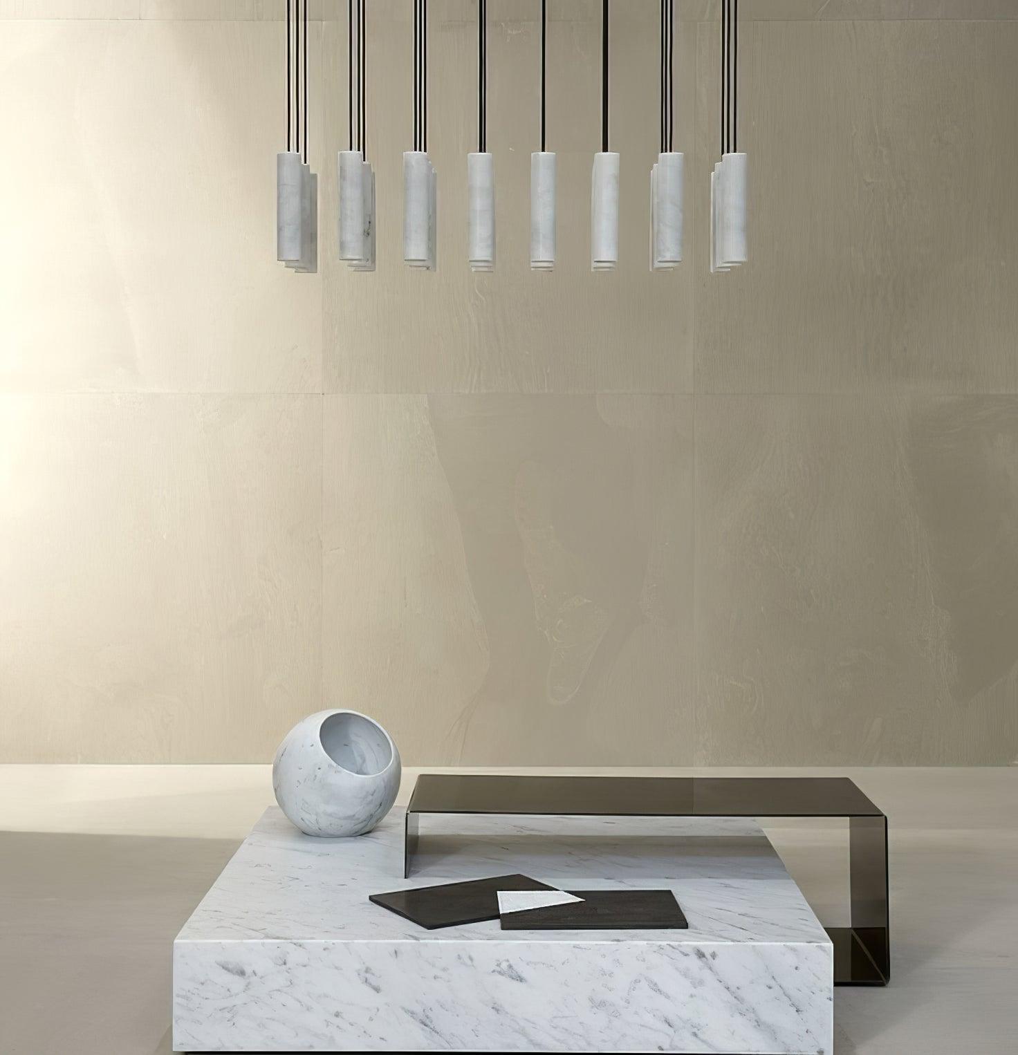 Silo Alabaster Pendant Light