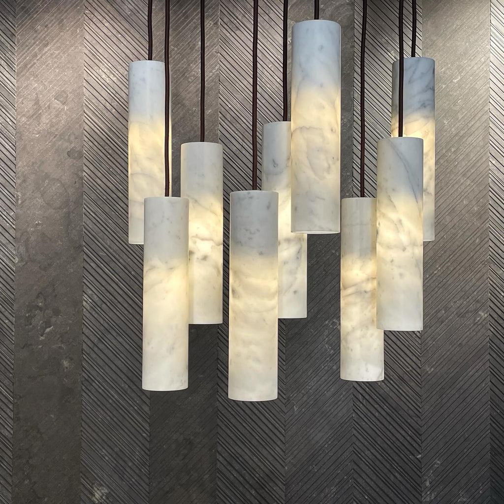 Silo Alabaster Pendant Light