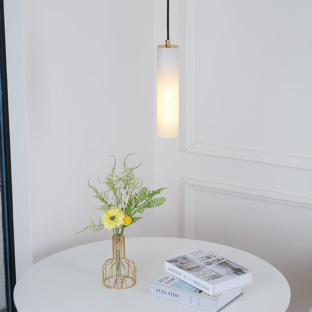 Silo Alabaster Pendant Light