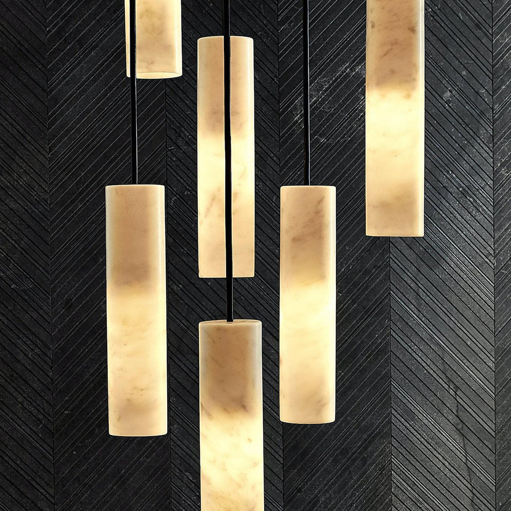 Silo Alabaster Pendant Light