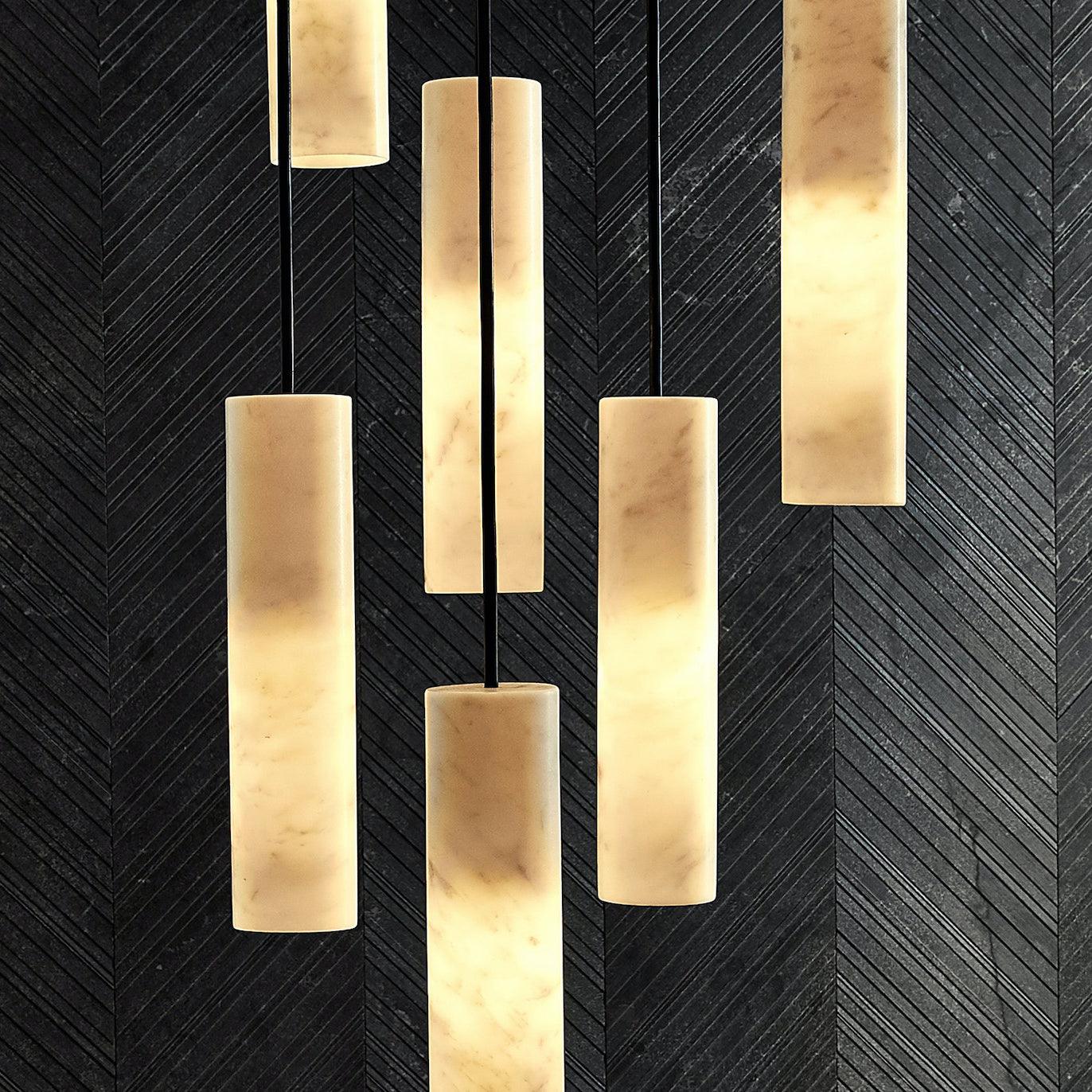 Silo Alabaster Pendant Light