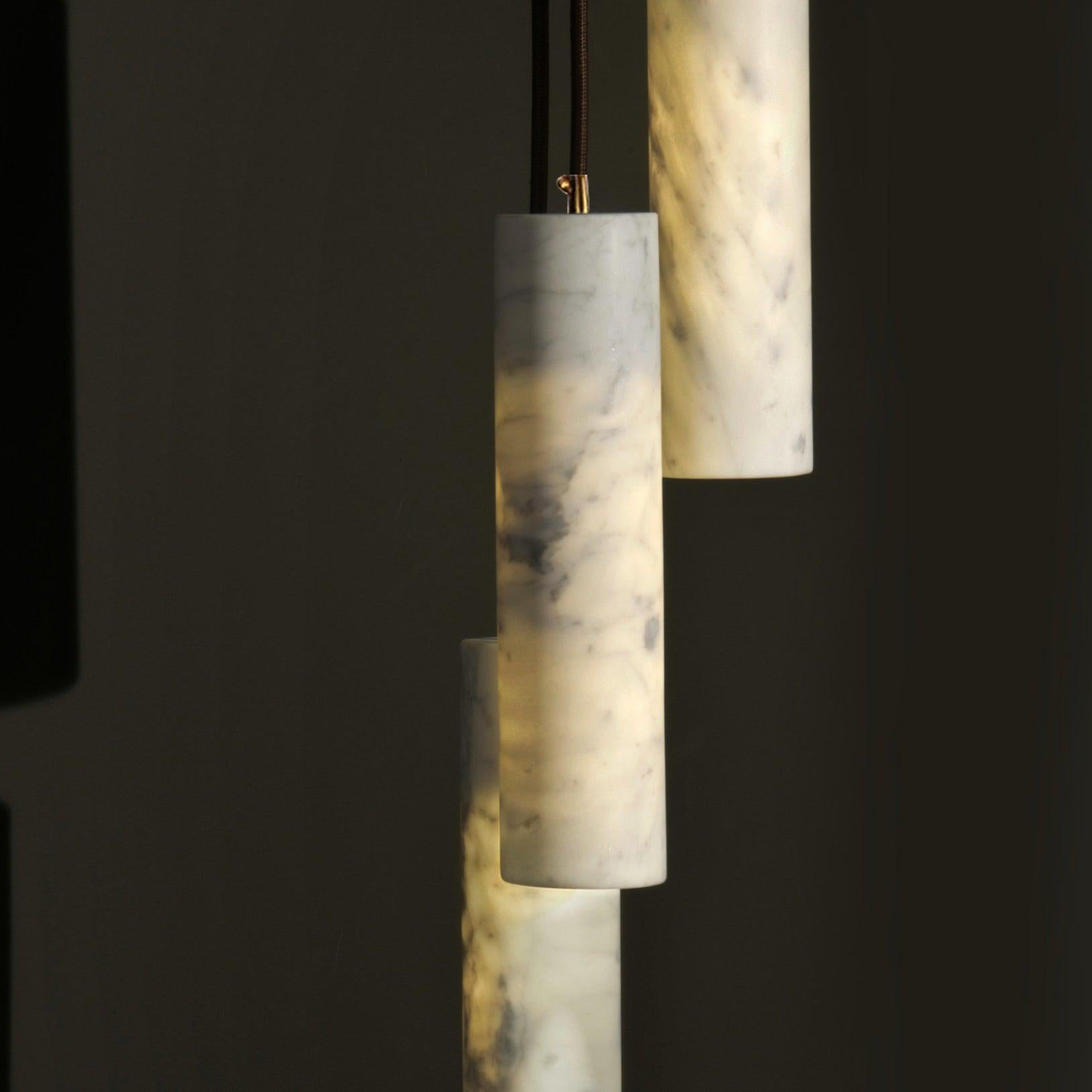 Silo Alabaster Pendant Light