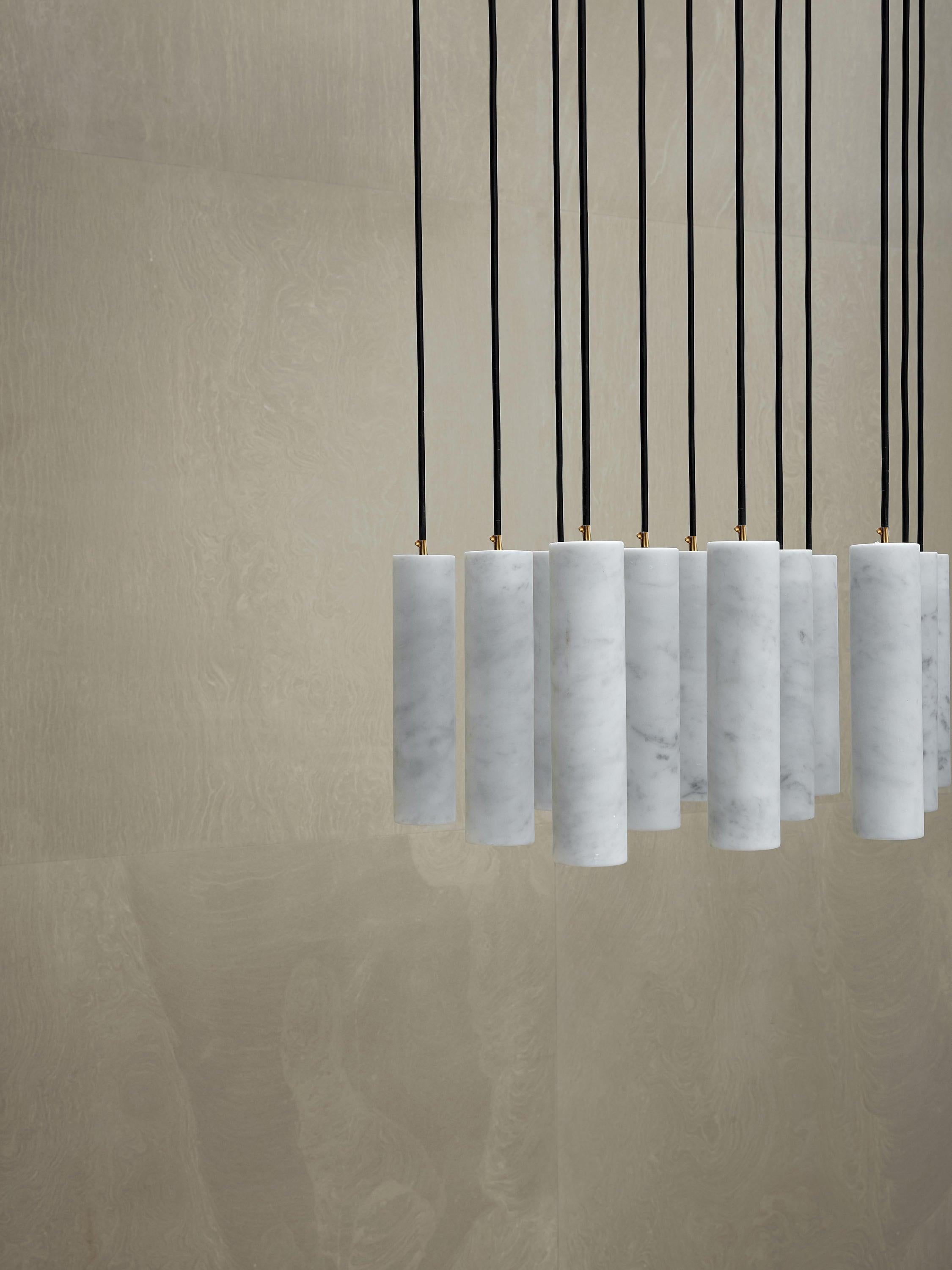 Silo Alabaster Pendant Light