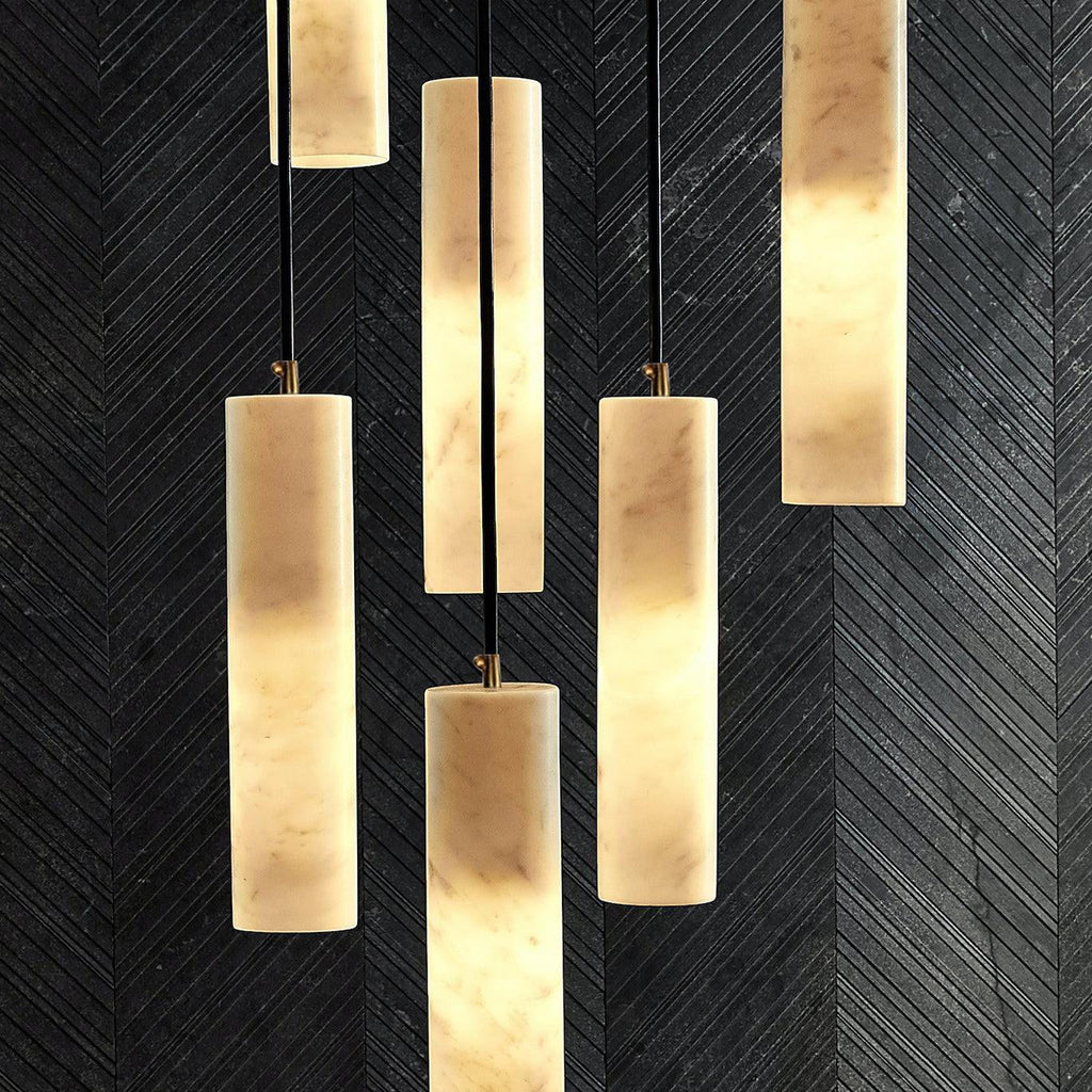 Silo Alabaster Pendant Light
